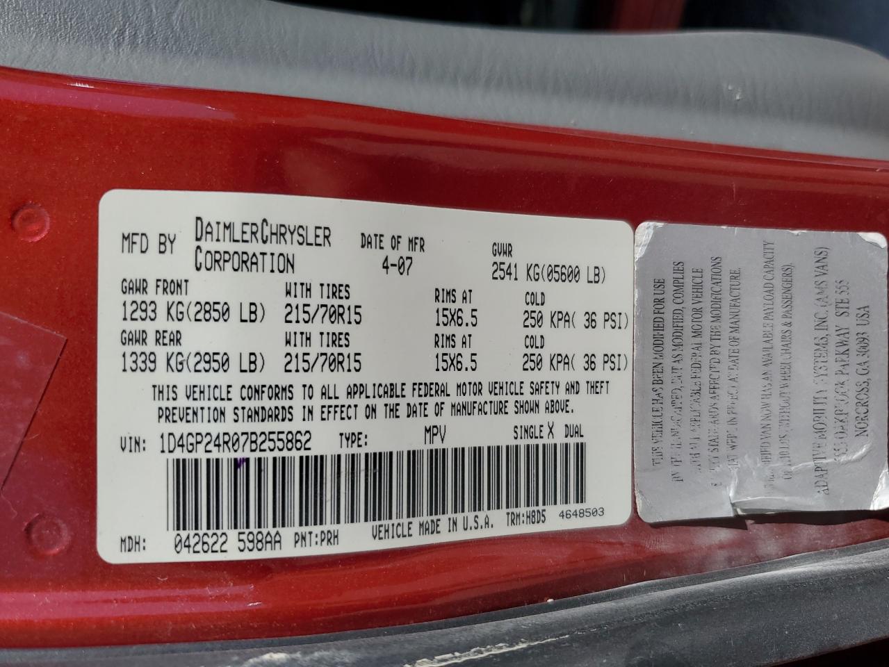 Dodge Caravan Se Image 11