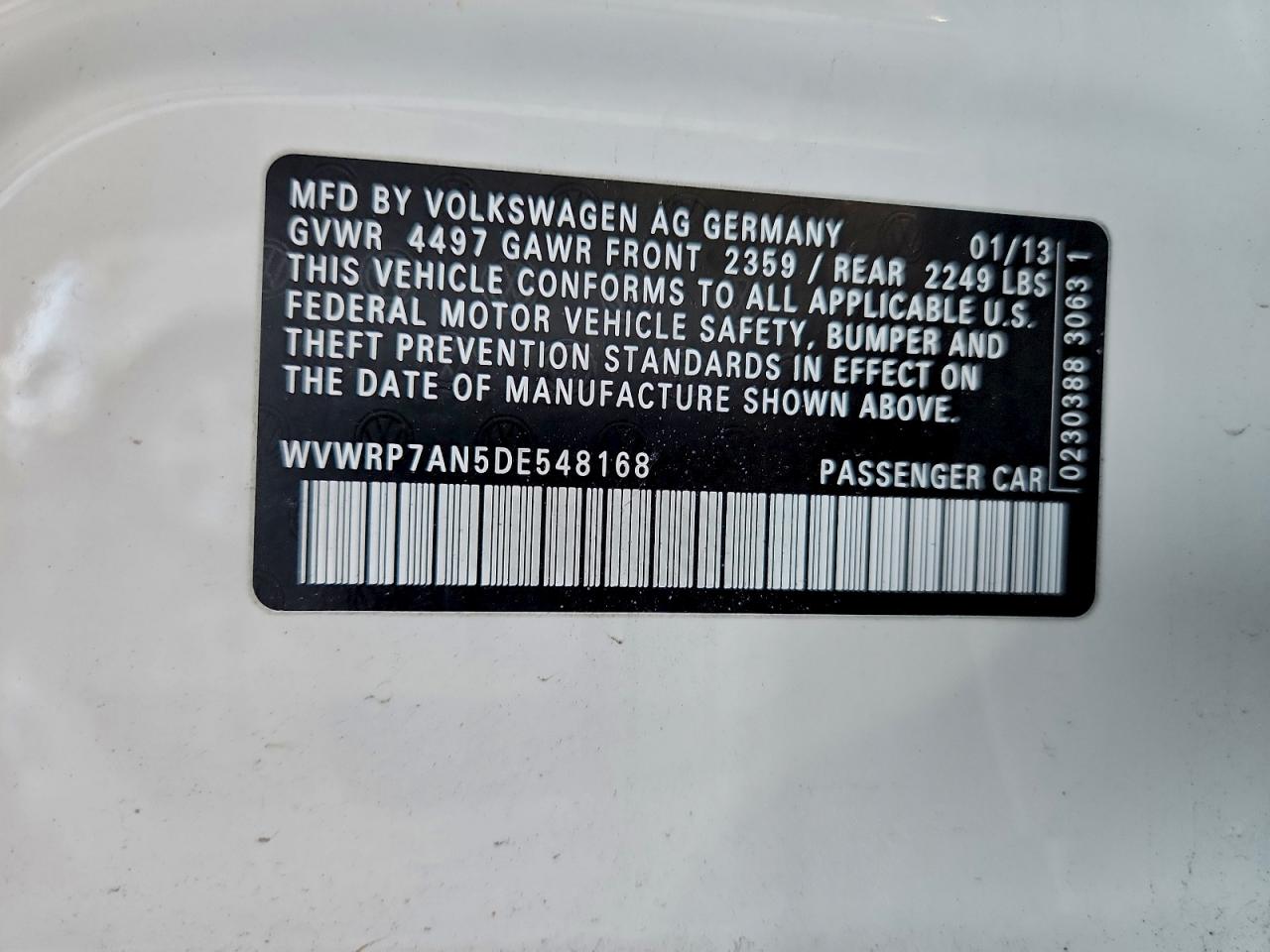 Volkswagen CC Luxury Image 6