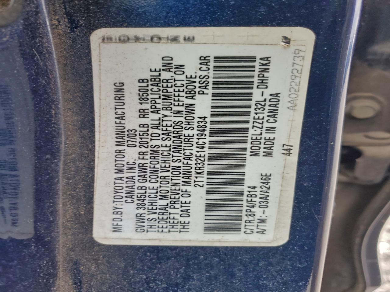 Toyota Corolla Xr Image 10