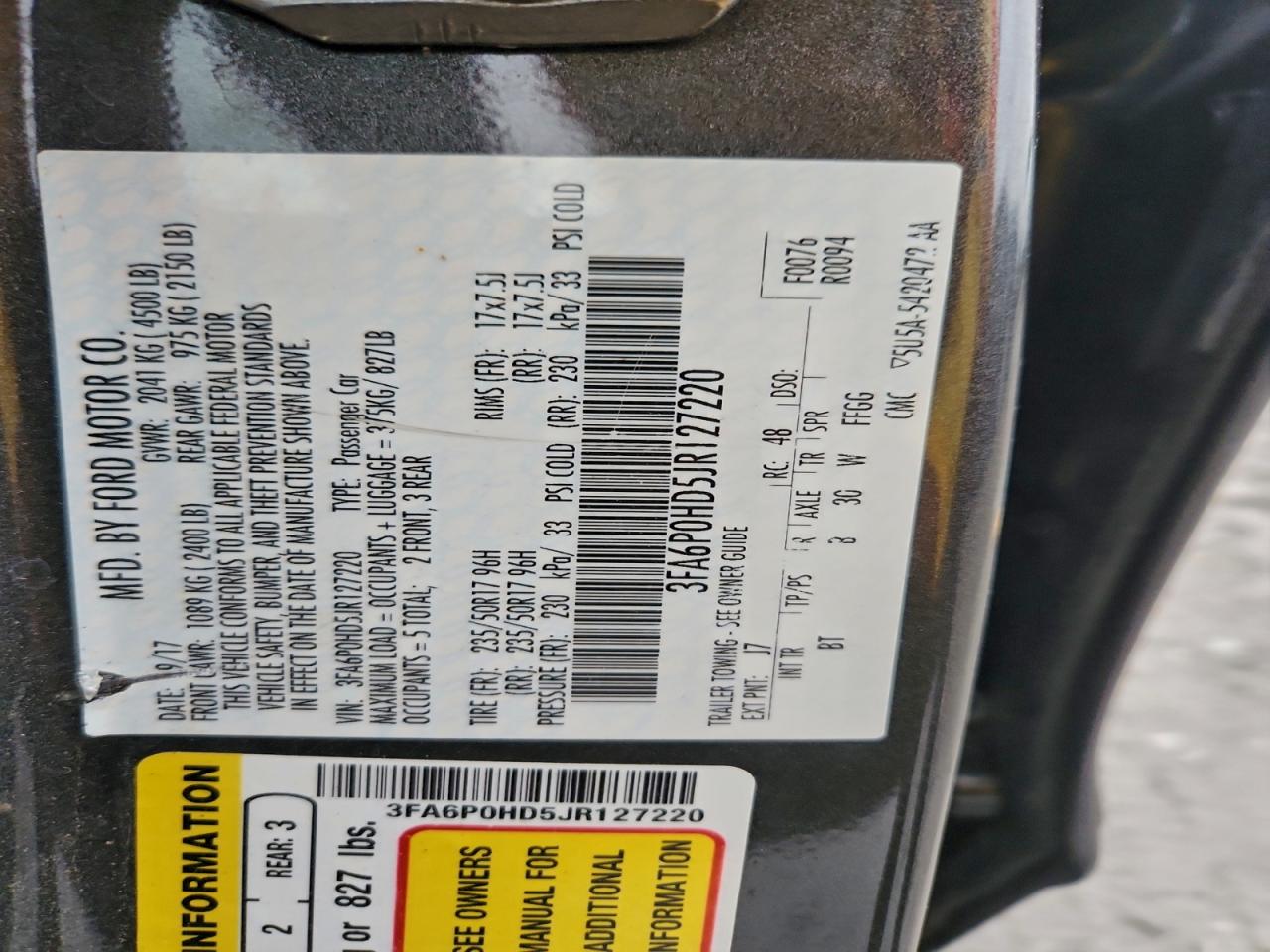 Ford Fusion Se Image 9