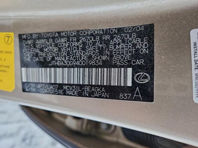 Lexus Es 330 Image 11