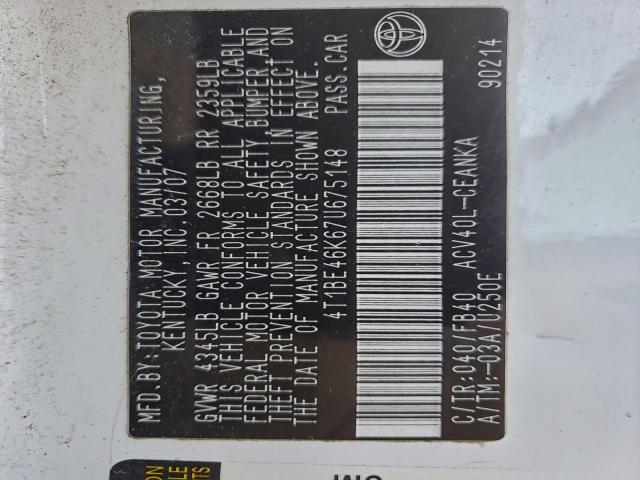 Toyota Camry Ce Image 10