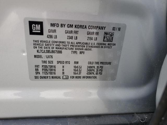 Chevrolet Trax 1lt Image 10