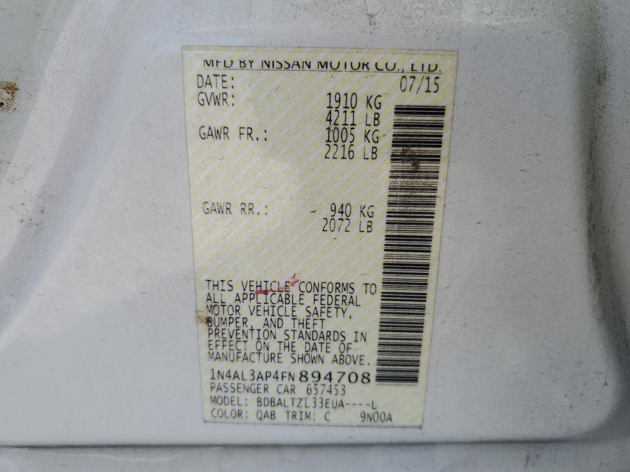 Nissan Altima 2.5 Image 7