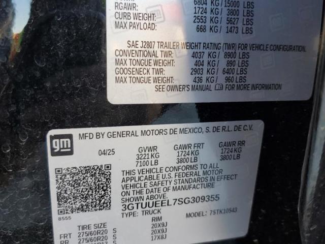 GMC Sierra K1500 At4 Image 12