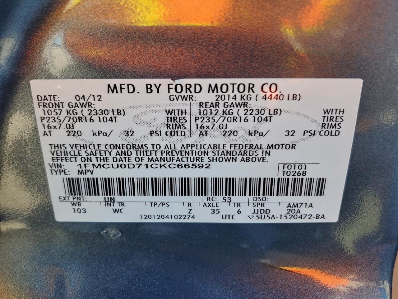 Ford Escape Xlt Image 13