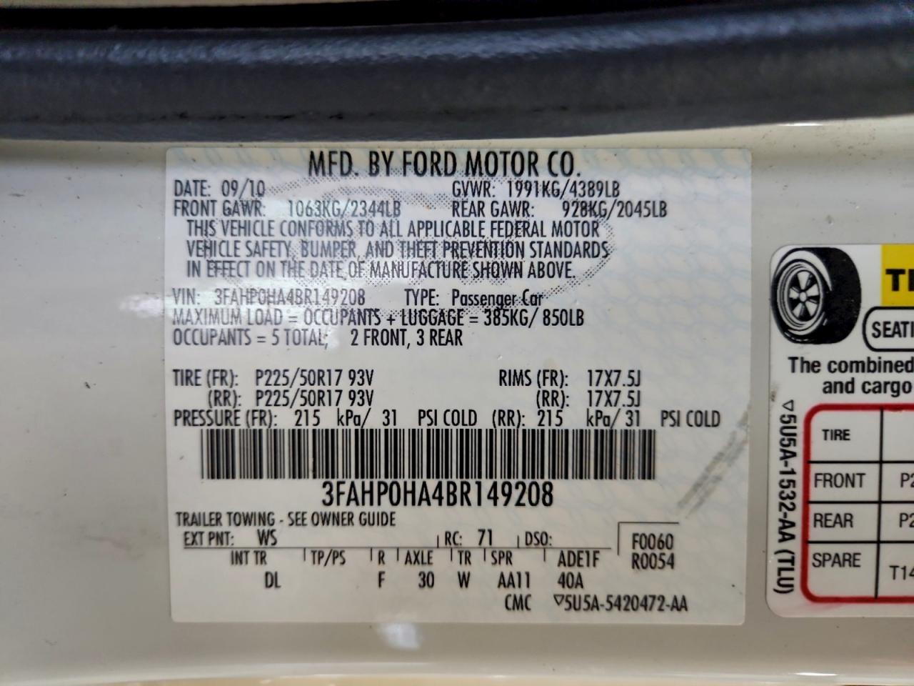 Ford Fusion Se Image 11