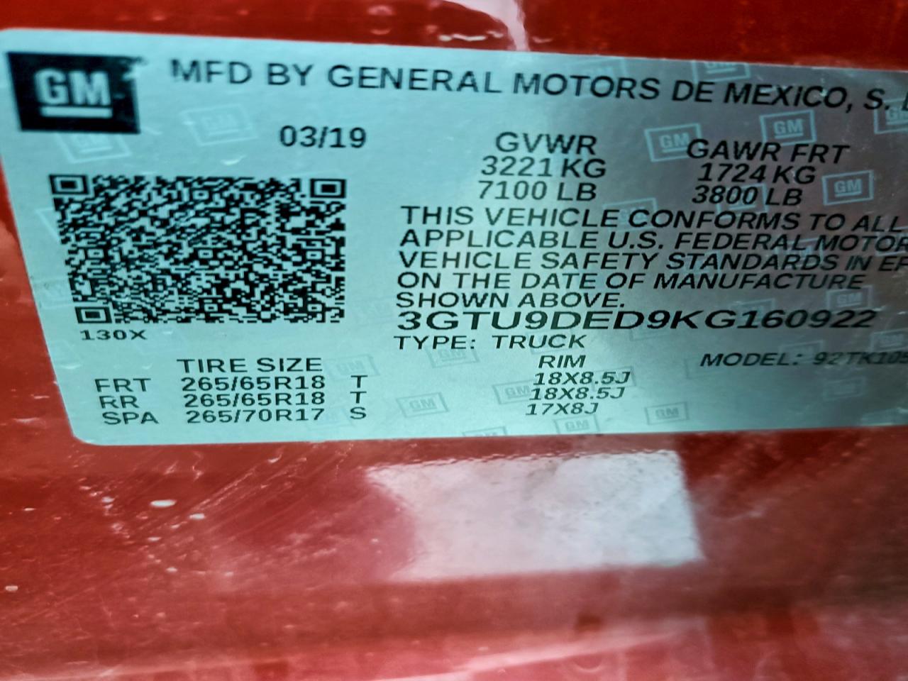 GMC Sierra K1500 Slt Image 9