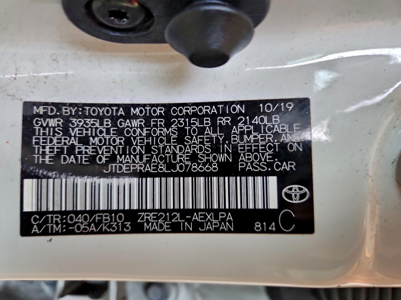 Toyota Corolla Le Image 13