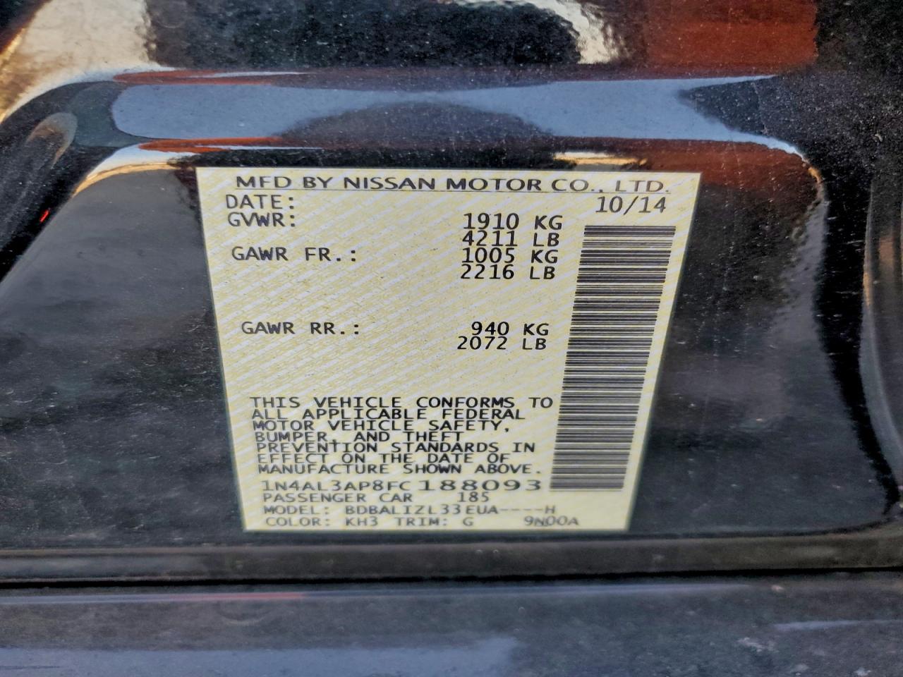 Nissan Altima 2.5 Image 8