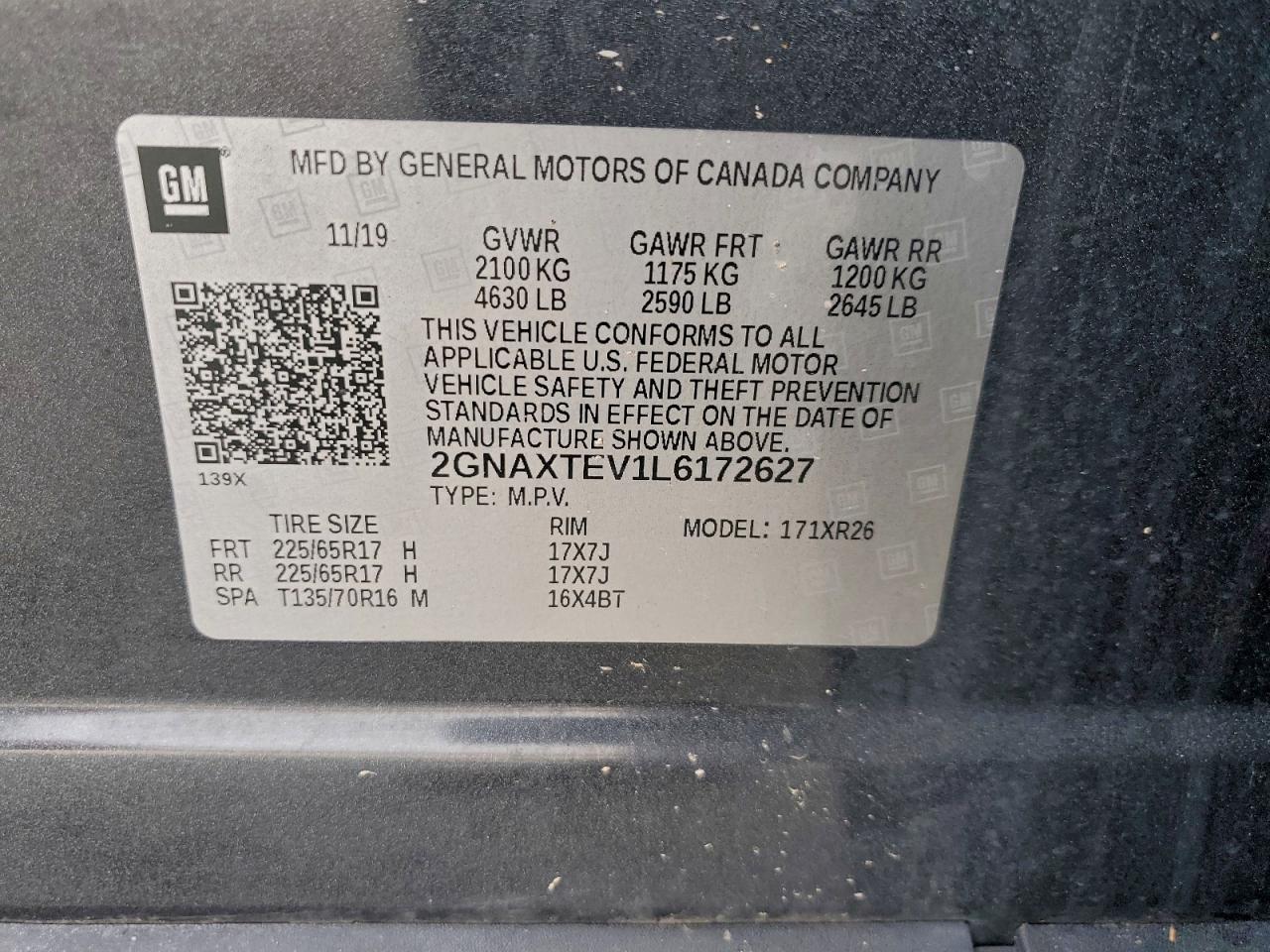 Chevrolet Equinox Lt Image 11