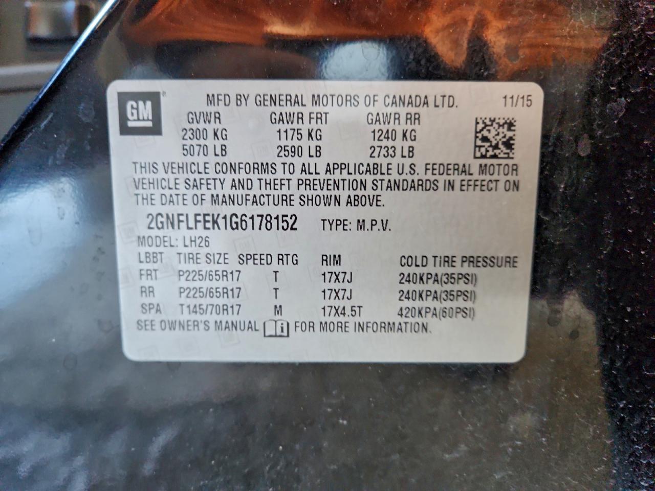 Chevrolet Equinox Lt Image 2