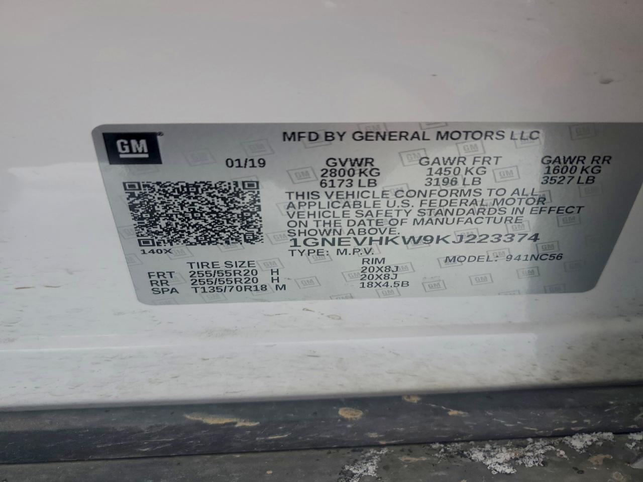 Chevrolet Traverse Lt Image 11