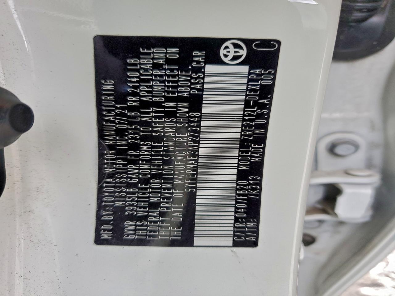 Toyota Corolla Le Image 6