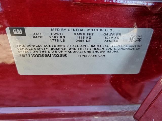 Chevrolet Impala Lt Image 9