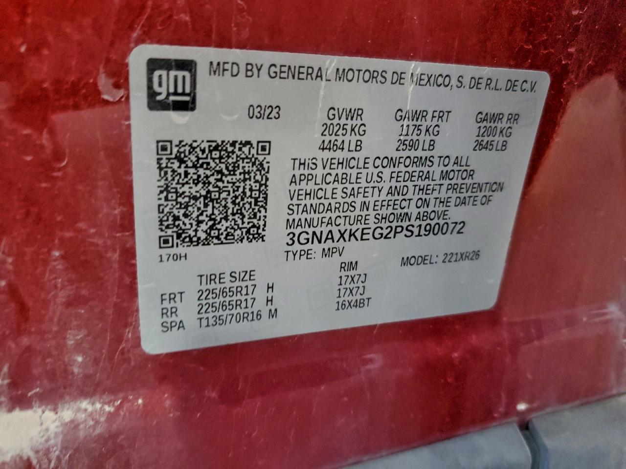 Chevrolet Equinox Lt Image 8