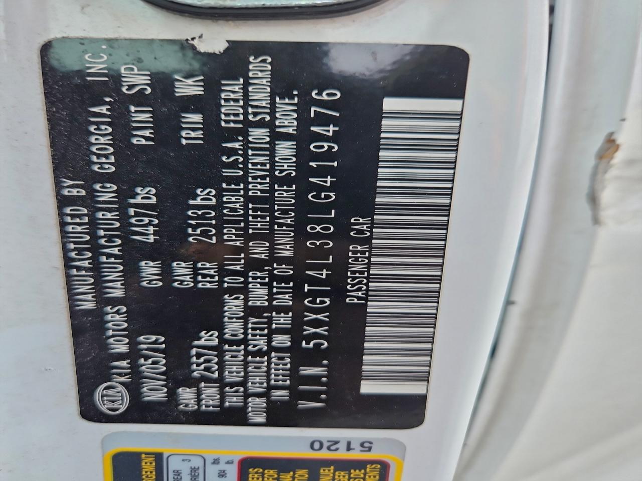 Kia Optima Lx Image 10