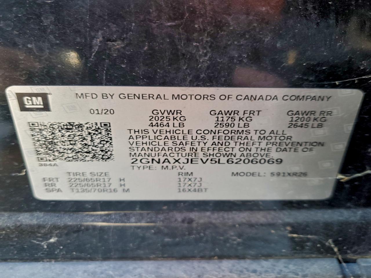 Chevrolet Equinox Lt Image 12