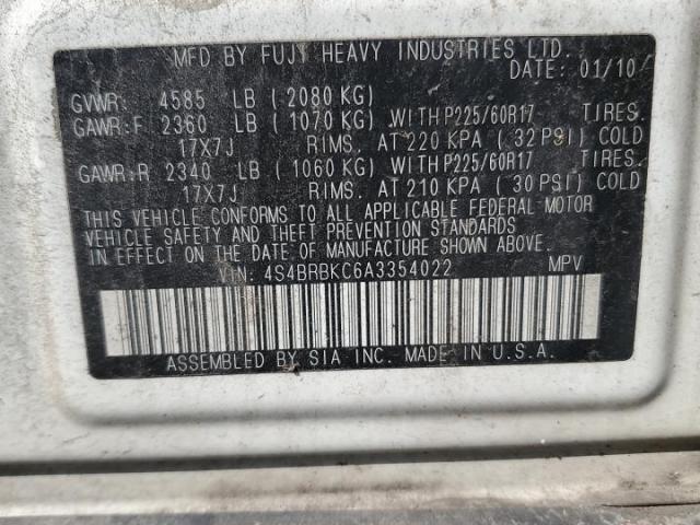 Subaru Outback 2.5i Limited Image 9