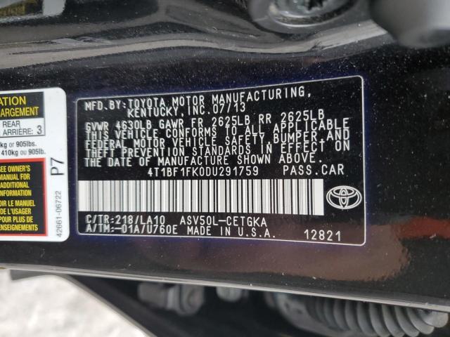 Toyota Camry L Image 9