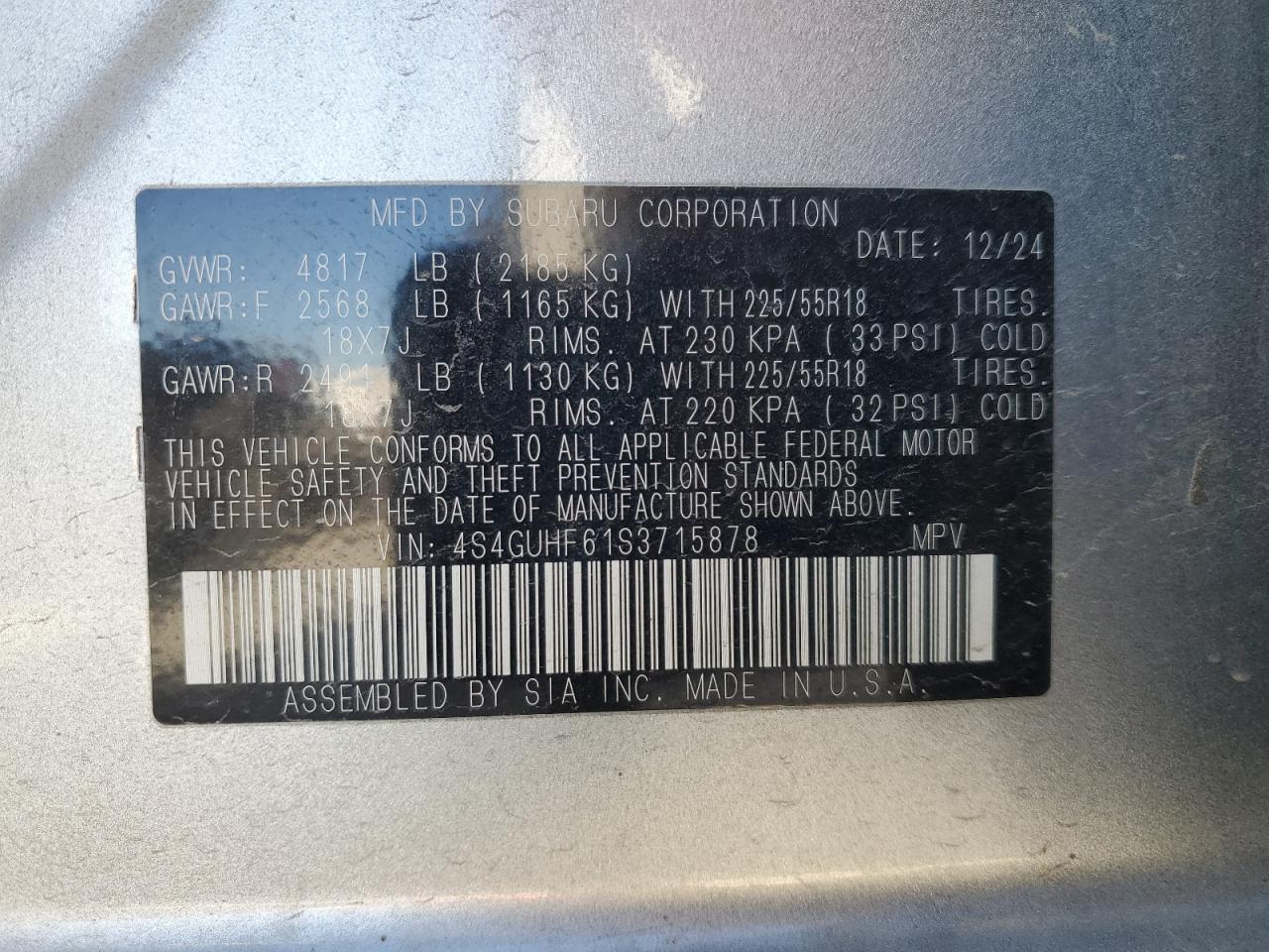 Subaru Crosstrek Sport Image 11