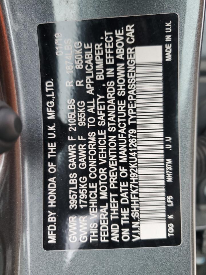 Honda Civic Sport Touring Image 11