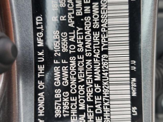 Honda Civic Sport Touring Image 11