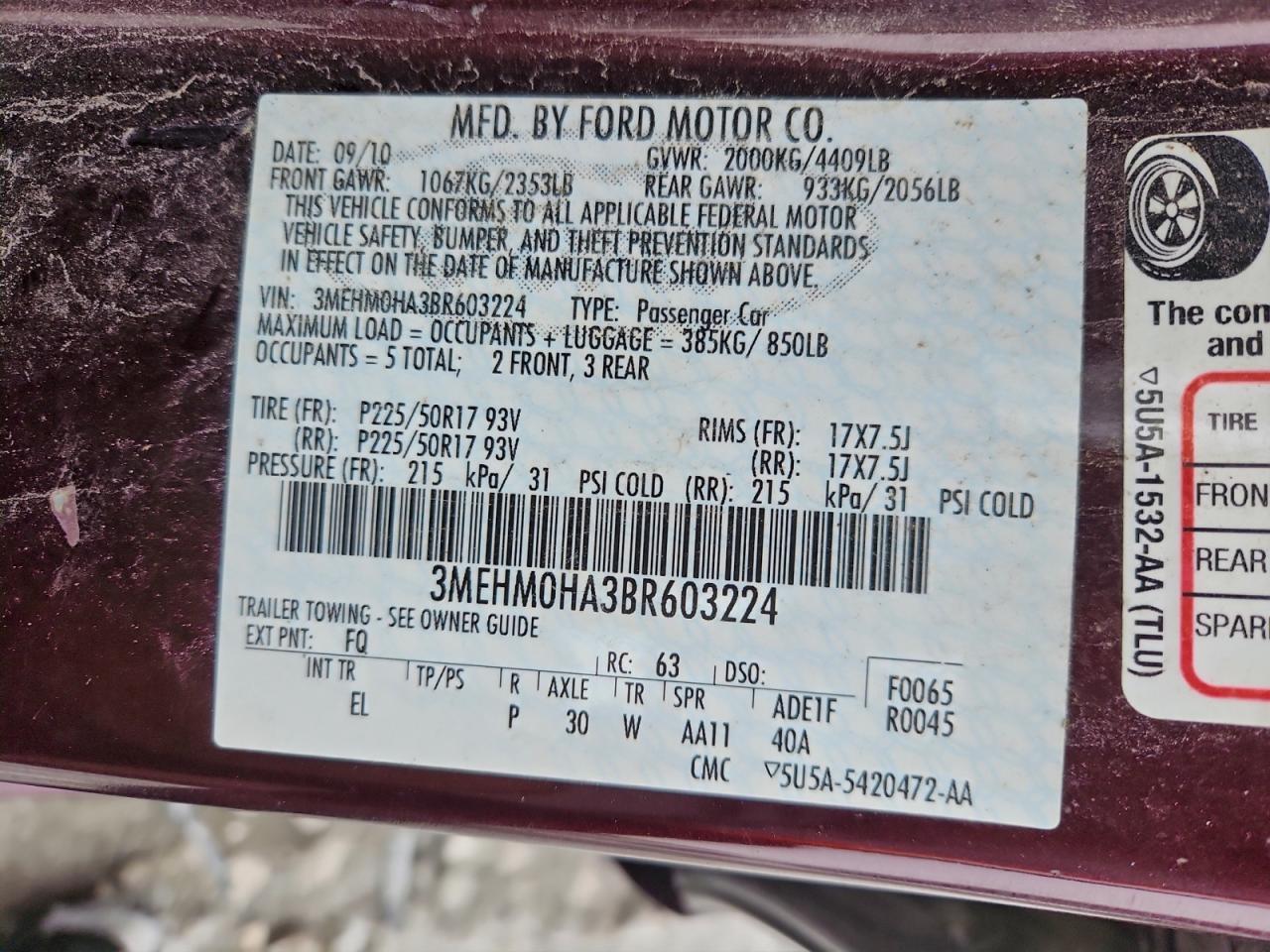 Mercury Milan Image 9