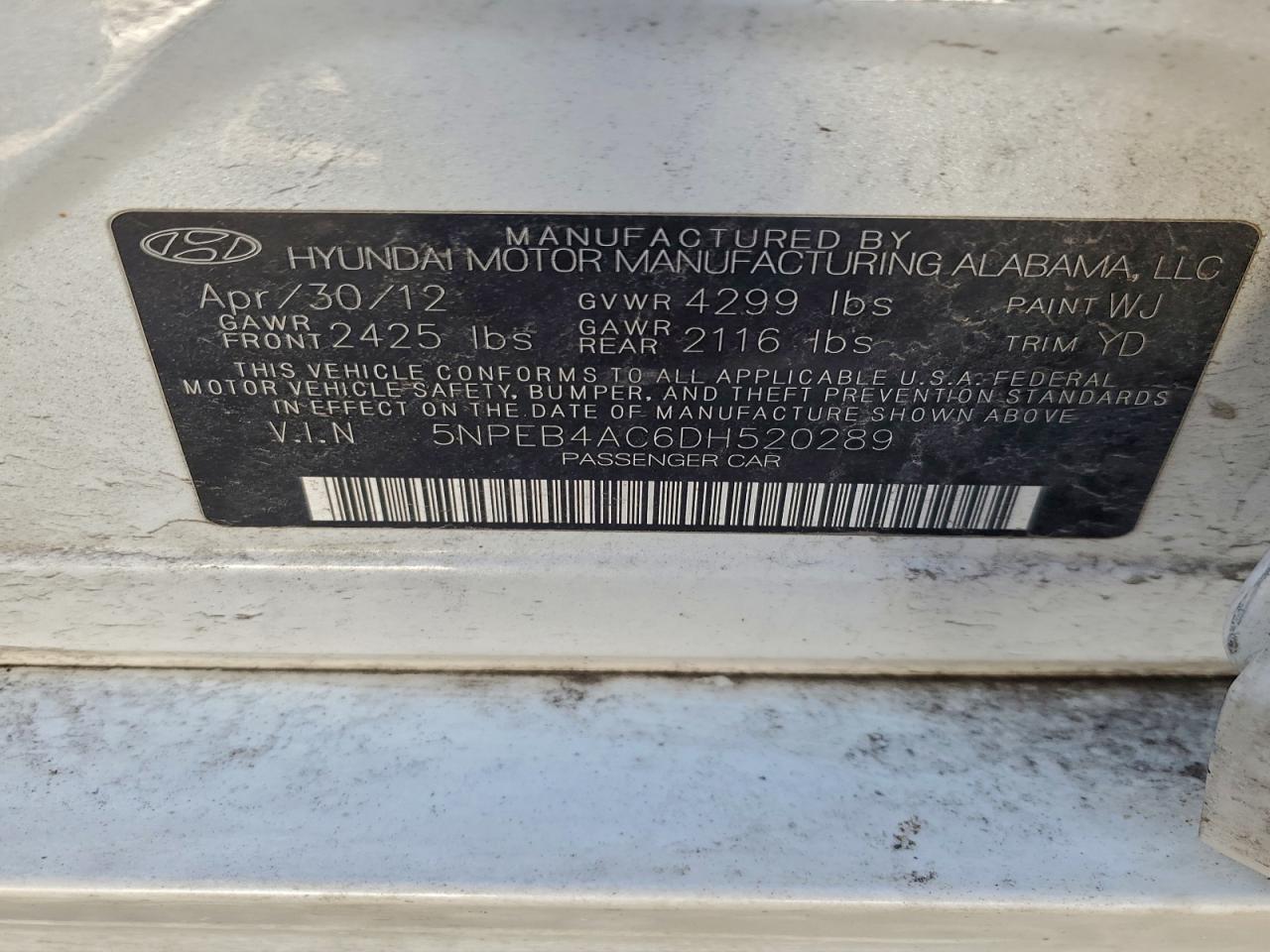 Hyundai SONATA Gls Image 12