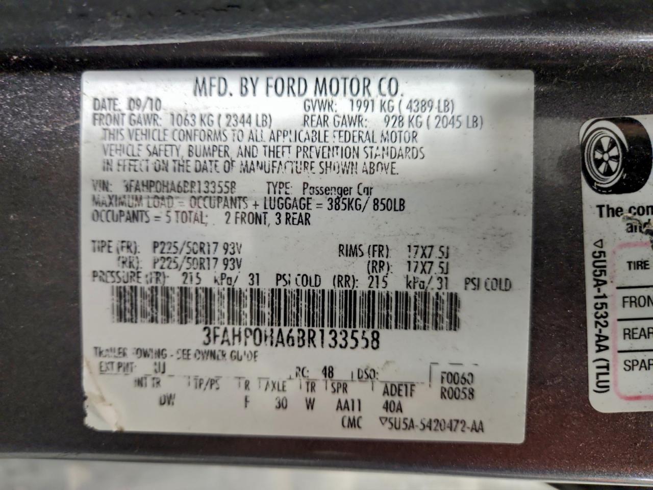 Ford Fusion Se Image 8