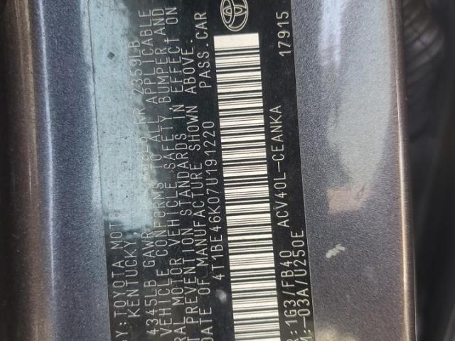 Toyota Camry Ce Image 8