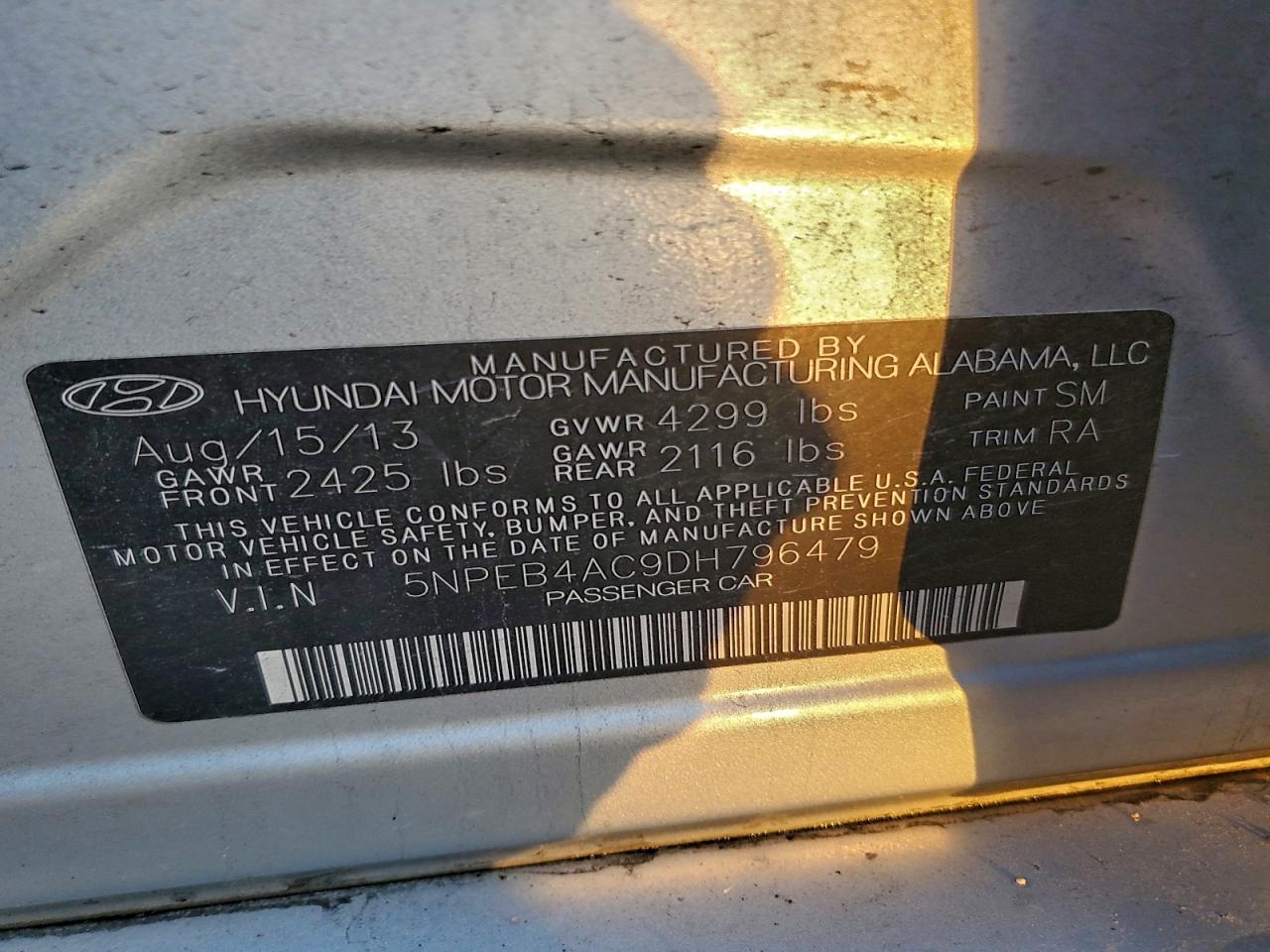 Hyundai SONATA Gls Image 2