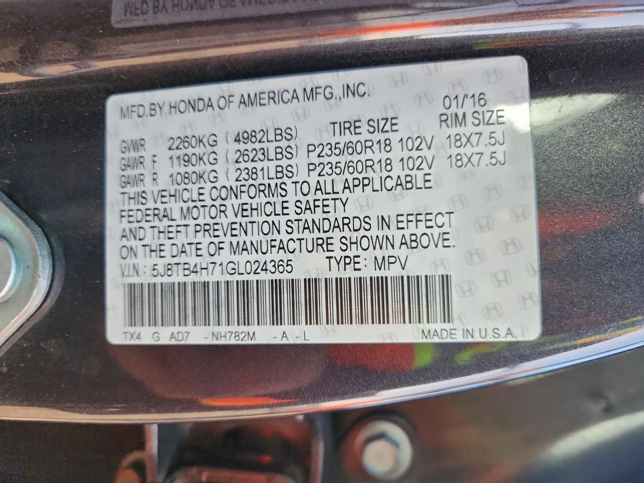 Acura RDX Advance Image 8