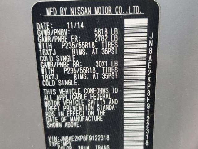 Nissan Quest S Image 5