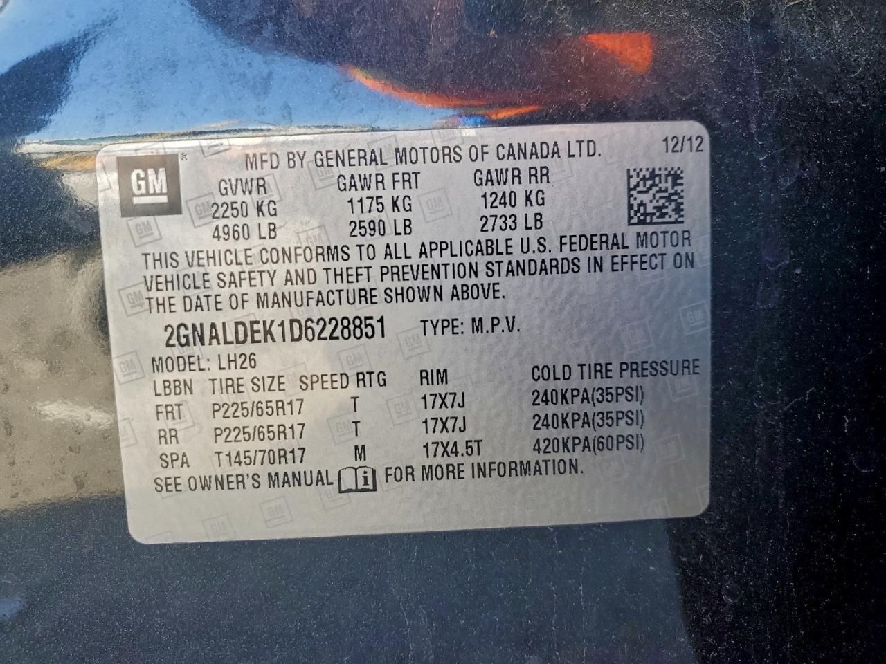 Chevrolet Equinox Lt Image 11