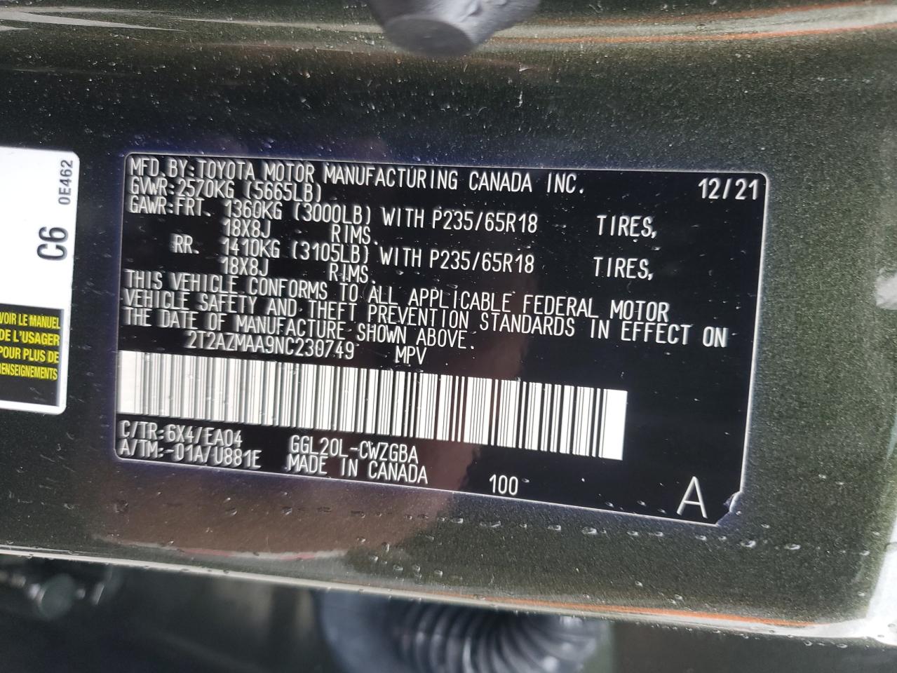 Lexus RX 350 Base Image 3