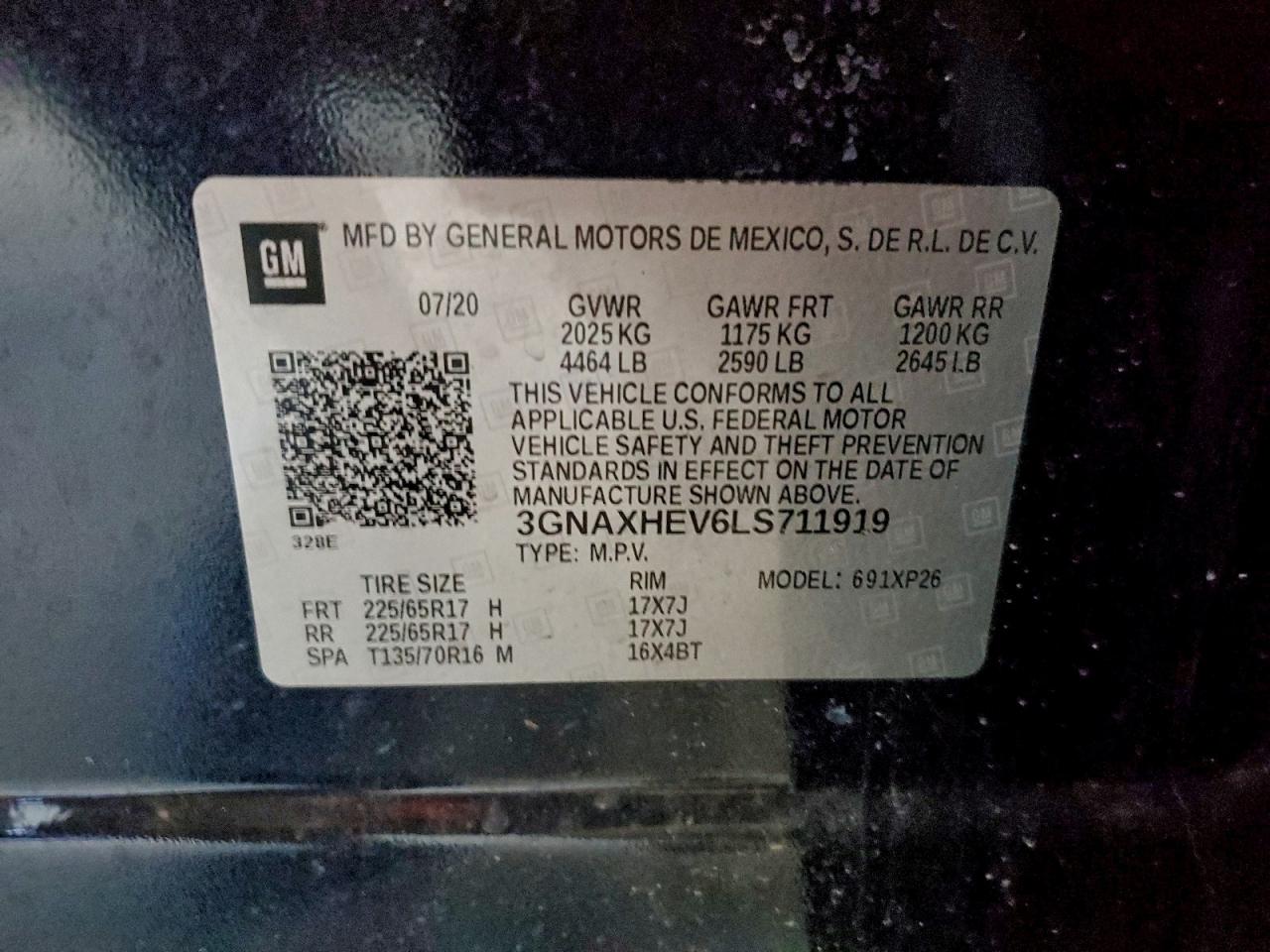 Chevrolet Equinox Ls Image 8