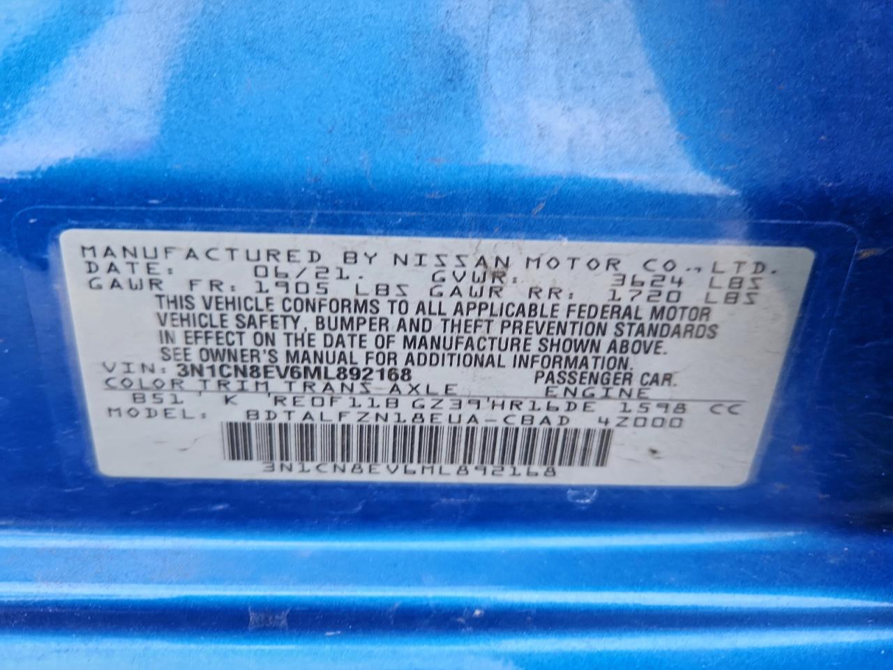 Nissan Versa Sv Image 7