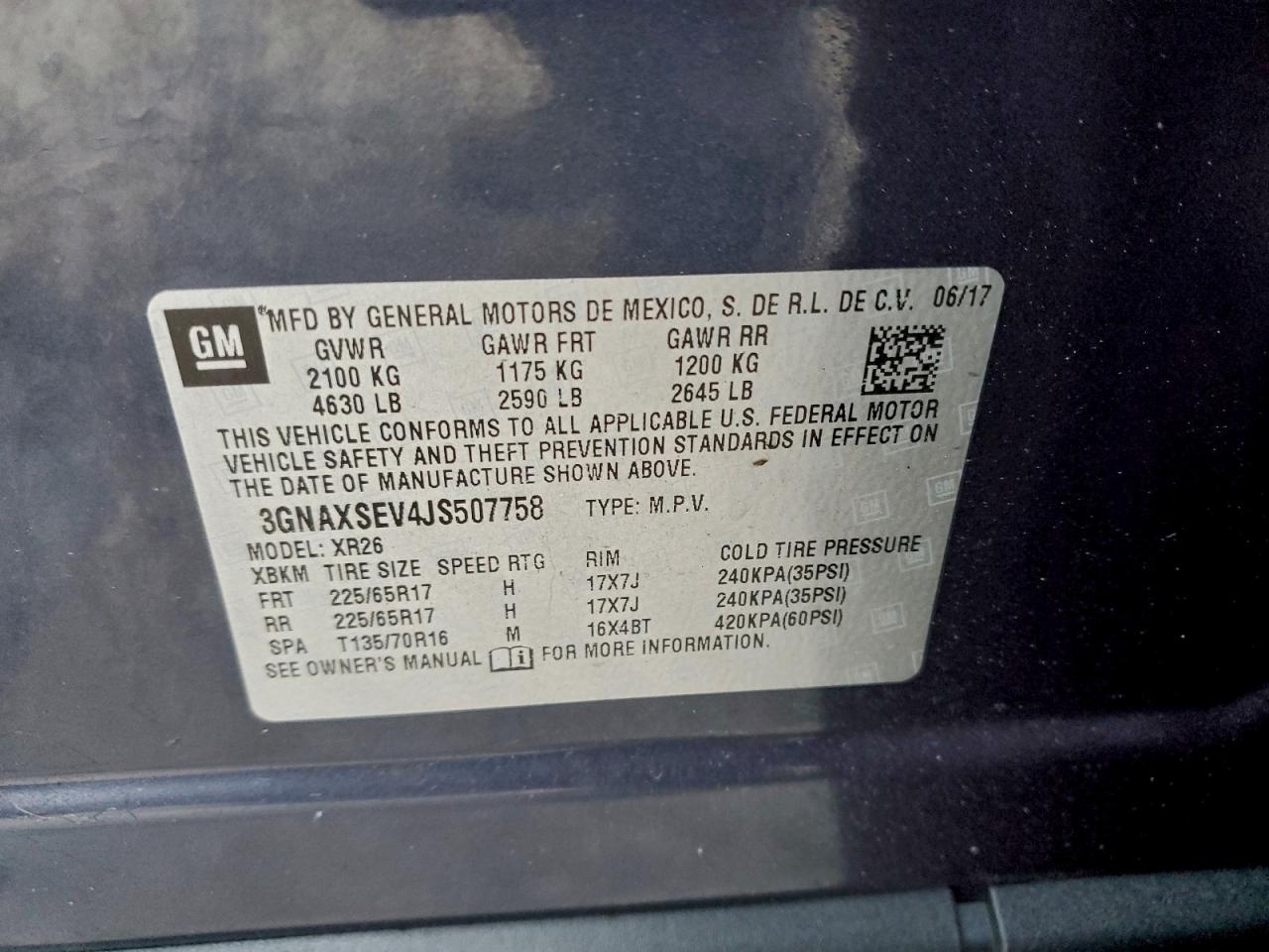 Chevrolet Equinox Lt Image 9