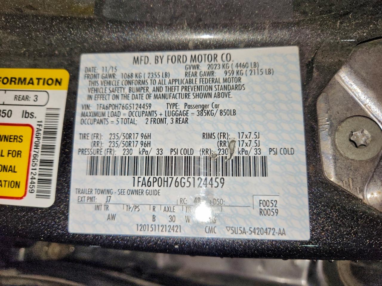 Ford Fusion Se Image 7