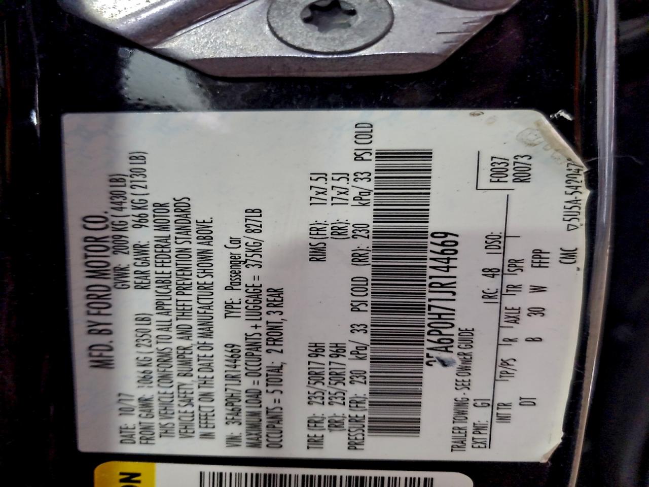 Ford Fusion Se Image 10