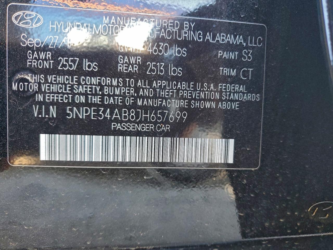 Hyundai SONATA Sport Image 10