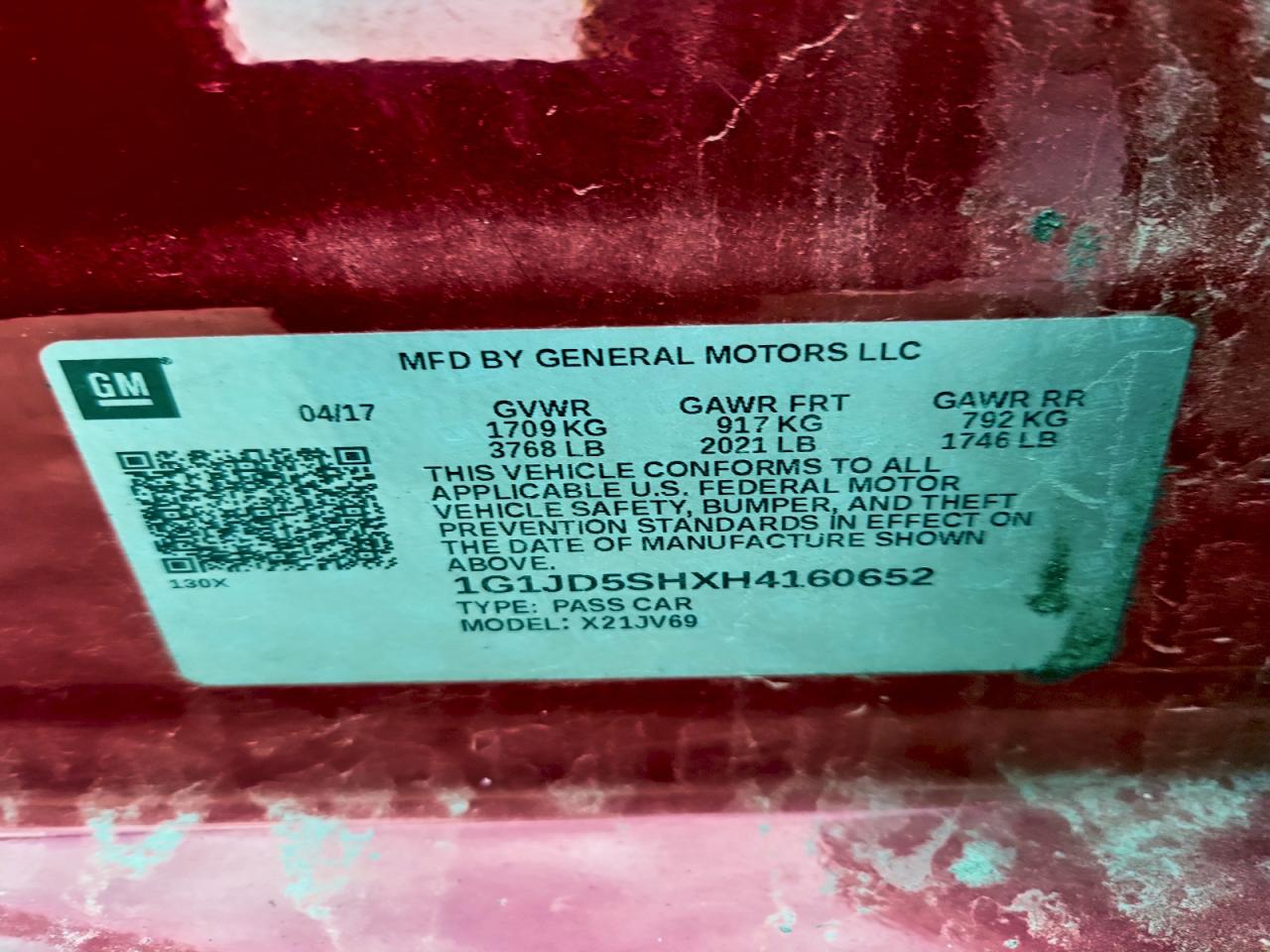 Chevrolet Sonic Lt Image 9