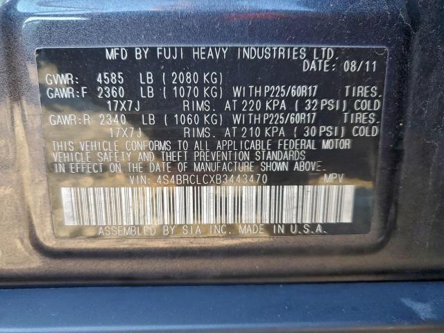 Subaru Outback 2.5i Limited Image 10