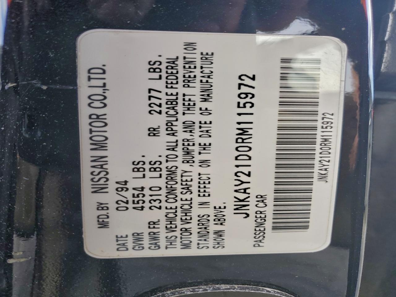 INFINITI J30 Image 9