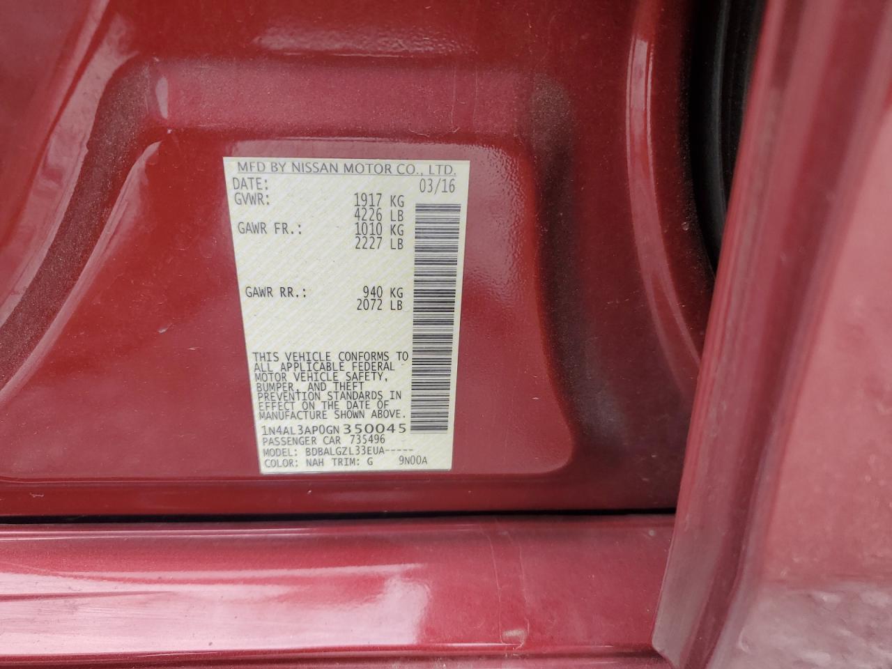 Nissan Altima 2.5 Image 9