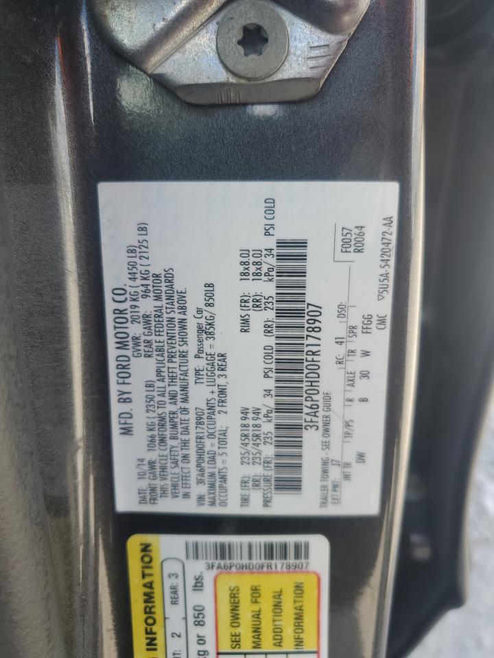 Ford Fusion Se Image 9