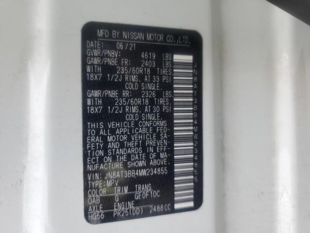 Nissan Rogue Sv Image 10