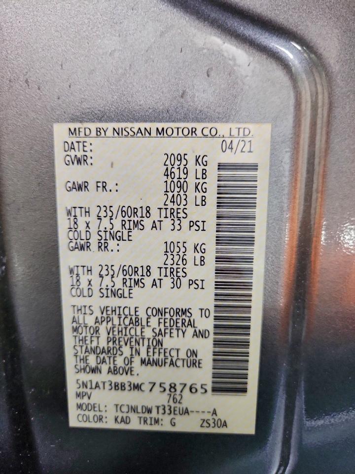 Nissan Rogue Sv Image 7