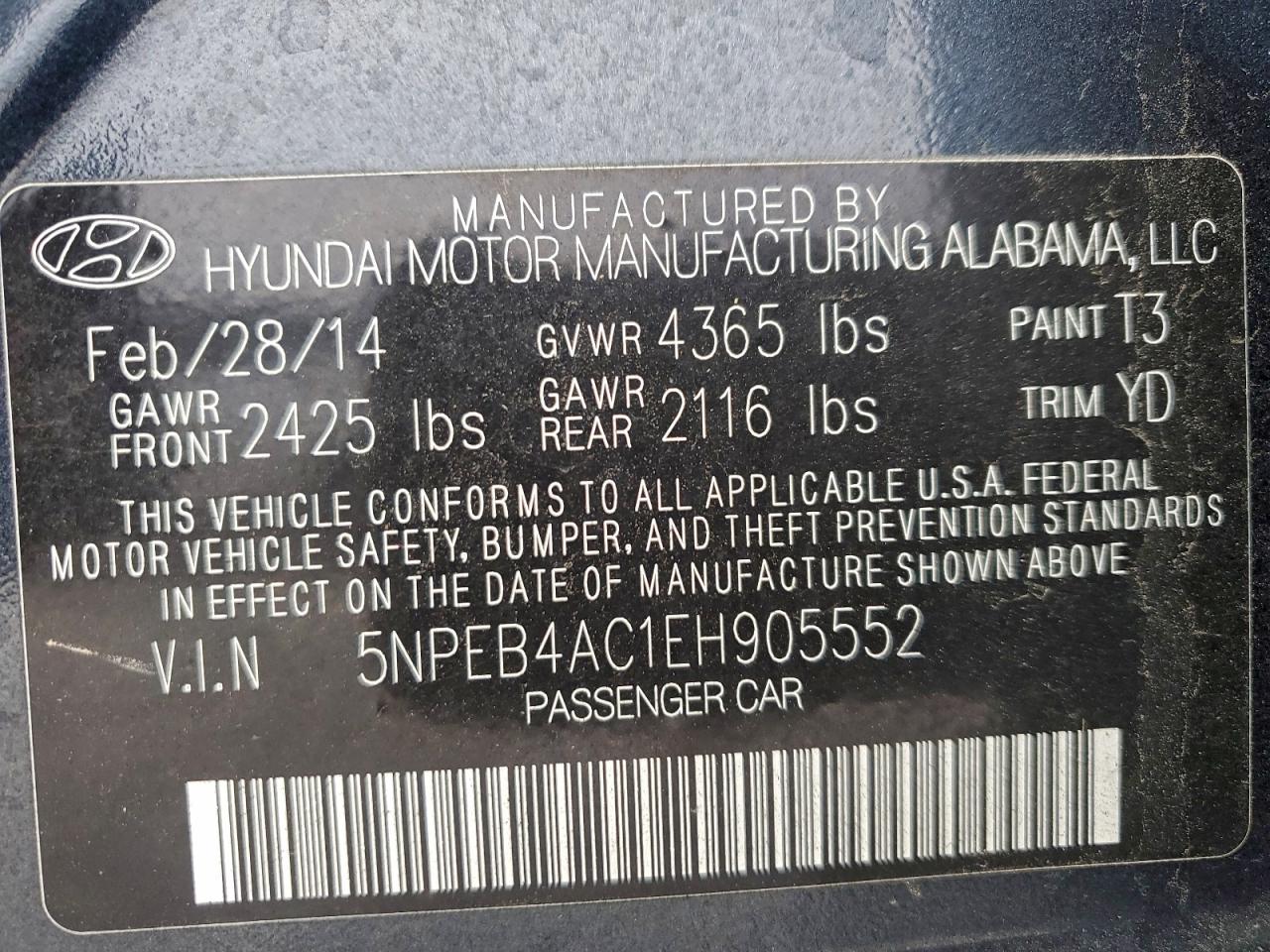 Hyundai SONATA Gls Image 12